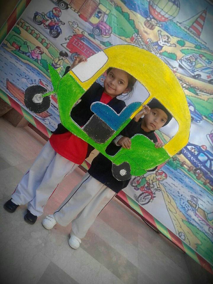 TRANSPORTATION DAY AT Karachi City Public School-KCPS